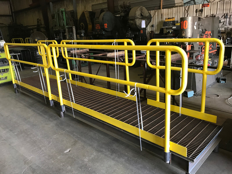 American Energy Fabrications handrail

